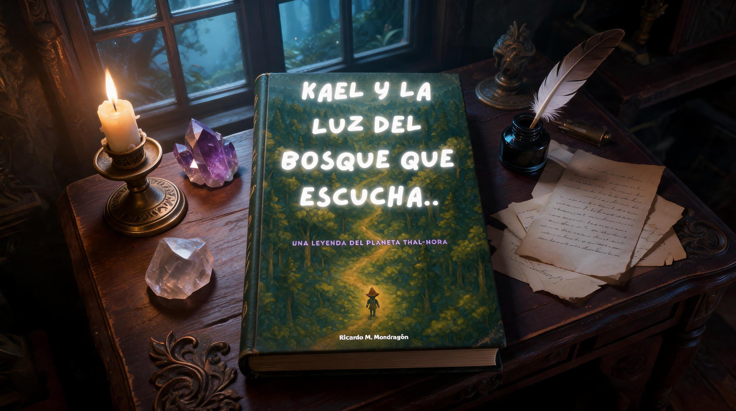 Kael y la Luz del Bosque que Escucha